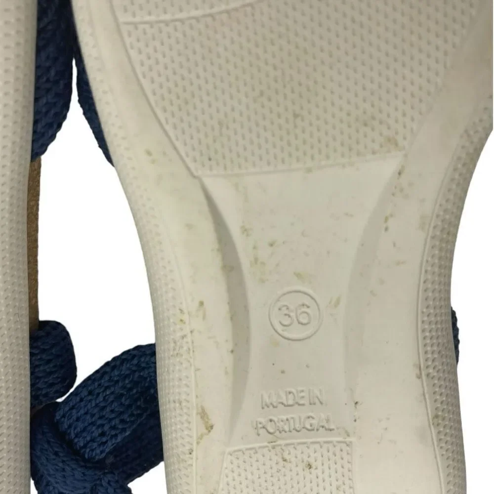 Fabulous Arcopedico Arenal Denim Sandals Shoes Cork Footbed Comfort Orthopedic - Picture 11 of 13